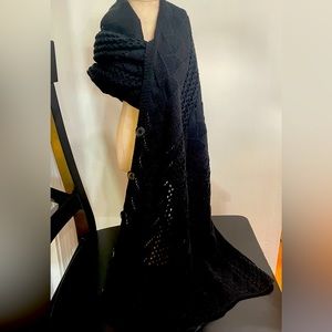 This beauty is so versatile!  NWT can wear as a wrap, scarf, or poncho